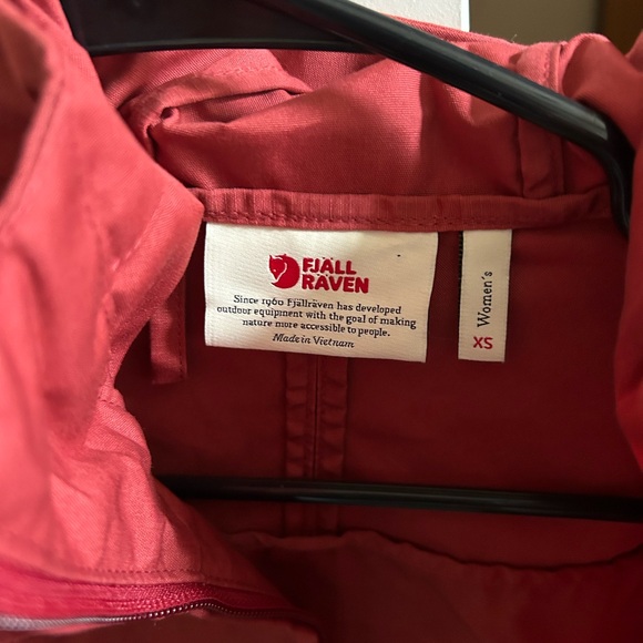 Fjallraven Stina Jacket G-1000 xs nwot coral orange red women’s - Picture 2 of 7